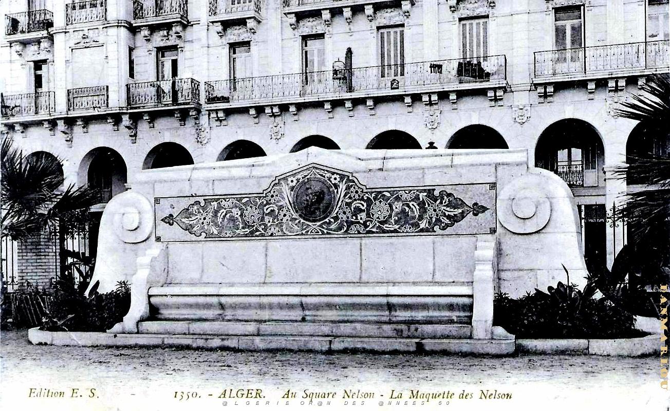 Alger - Square Nelson - Maquette des Nelson.jpg